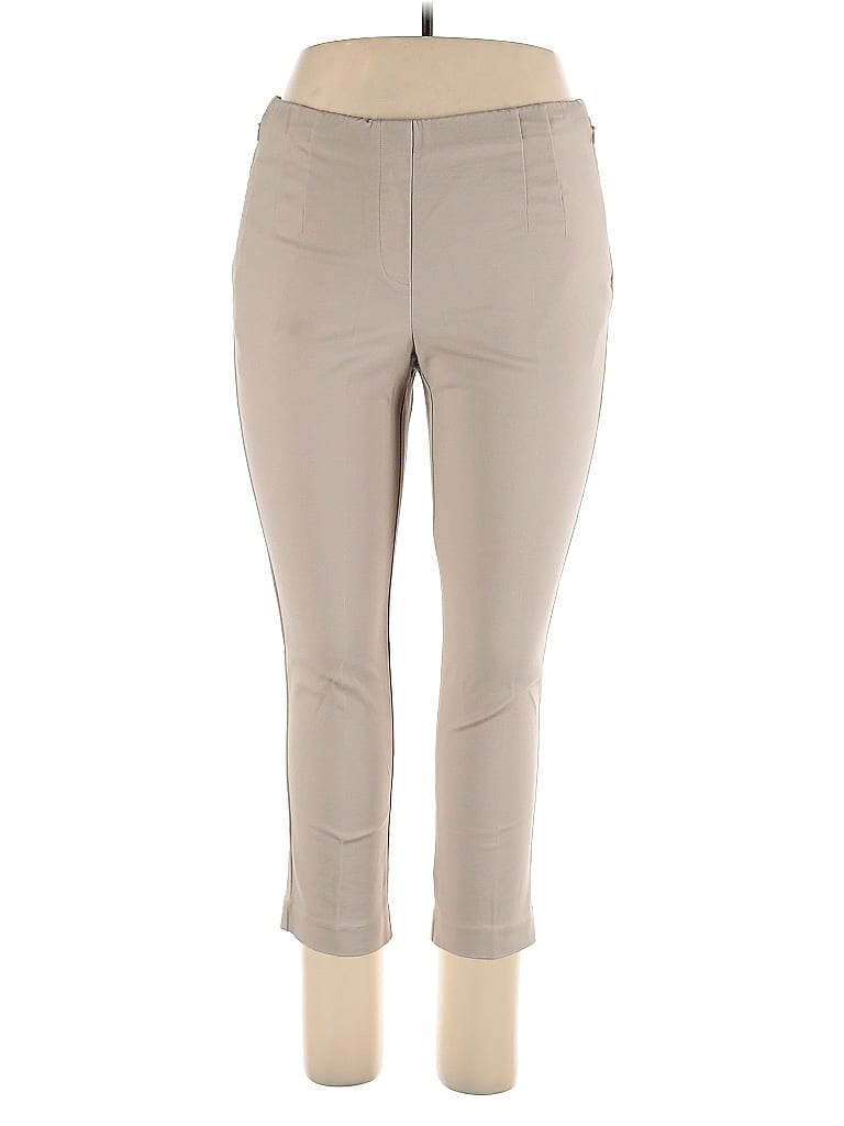 Pre-owned Jjill Casual Pants In Brown