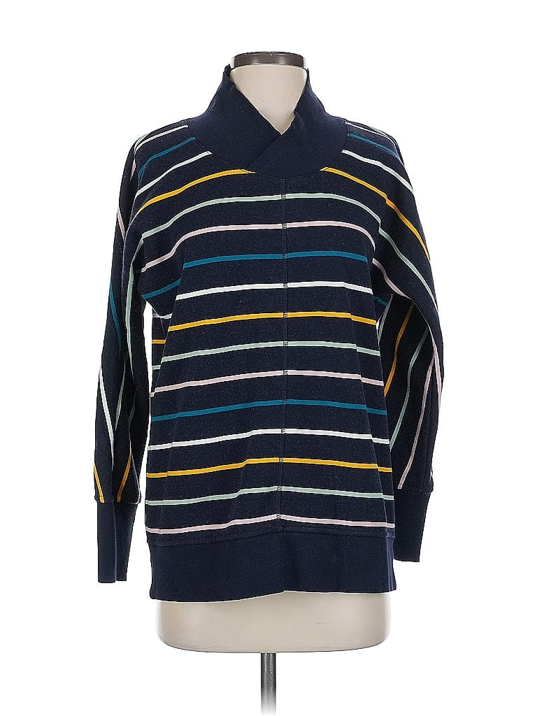 Pre-owned T By Talbots Pullover Sweater In Blue