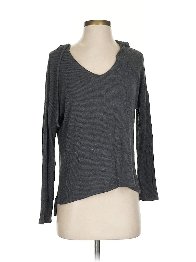 Pre-owned Velvet By Graham & Spencer Pullover Sweater In Gray