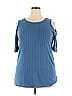 Roaman's Blue Sleeveless T-Shirt Size 18 - photo 1