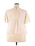GeeGee Ivory Short Sleeve Blouse Size 2X - photo 2