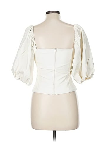 Amanda Uprichard 3/4 Sleeve Blouse (view 2)