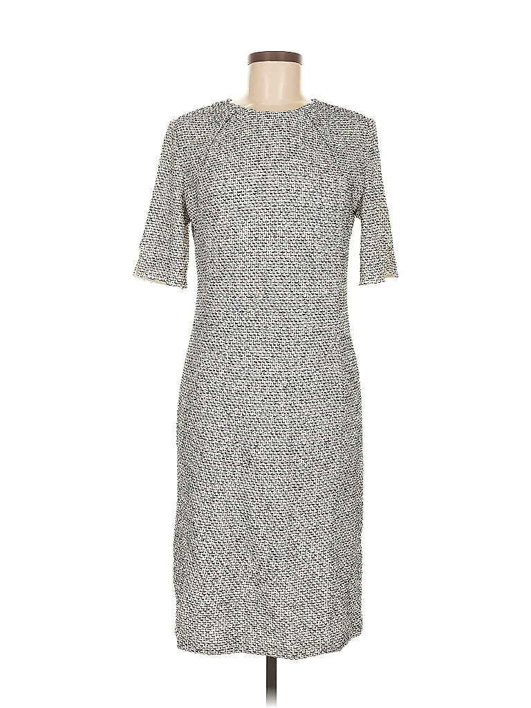 St. John Tweed Gray Casual Dress Size 6 - photo 1
