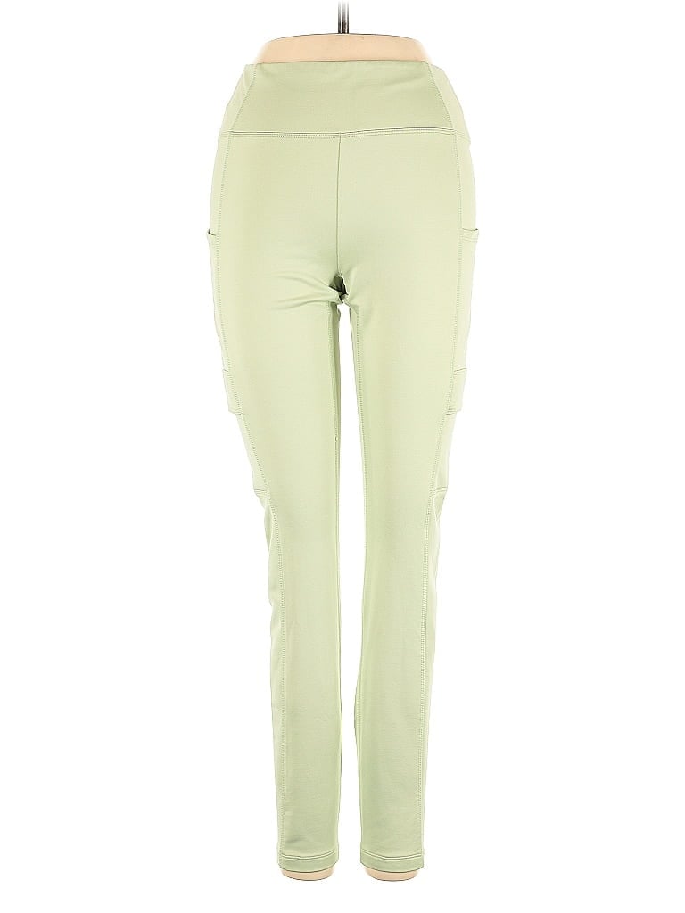 Pre-owned Victoria's Secret Pink Active Pants In Green