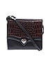 Brighton Hearts Burgundy Brown Leather Crossbody Bag One size - photo 1