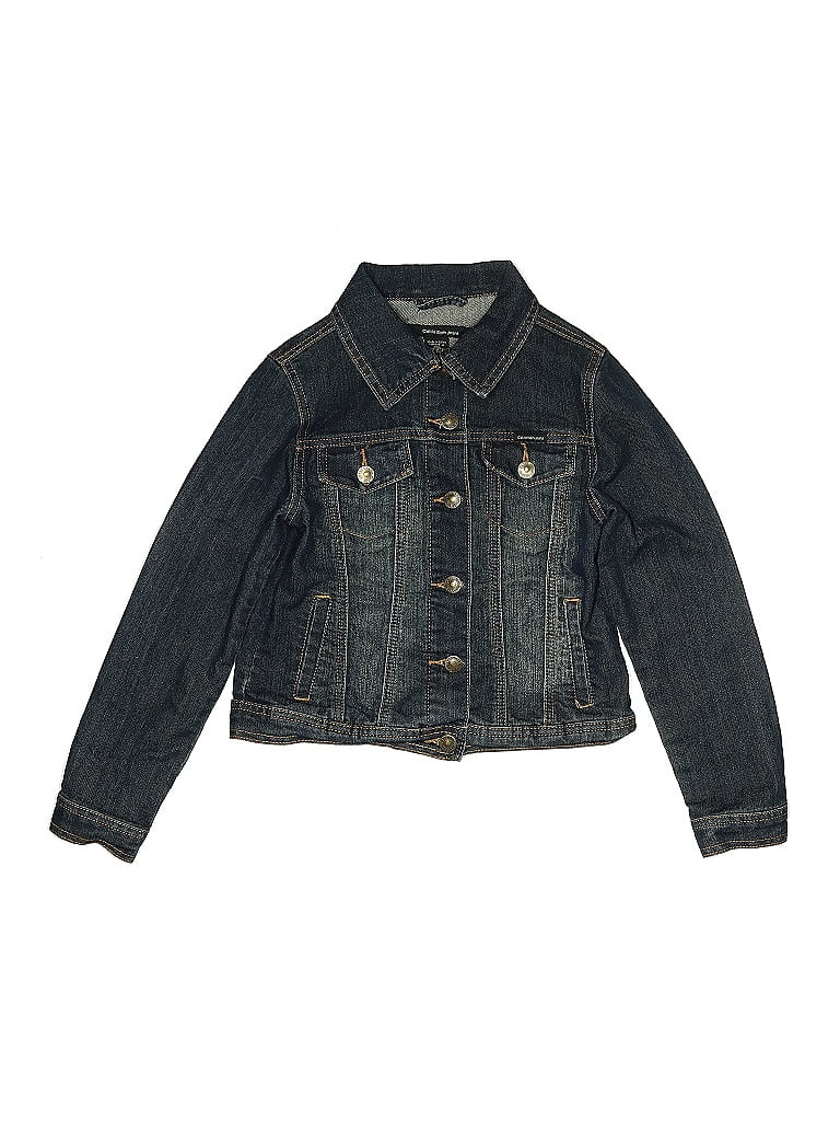 Click to view more detailed imagery on our partner's website Pre-owned Calvin Klein Jeans Est.1978 Kids' Calvin Klein Jeans Denim Jacket In Blue