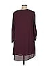 Lush 100% Polyester Solid Burgundy Casual Dress Size M - photo 2
