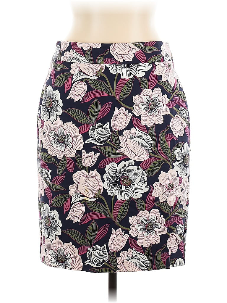 Pre-owned Ann Taylor Factory Formal Skirt In Pink