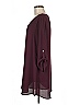 Lush 100% Polyester Solid Burgundy Casual Dress Size M - photo 5
