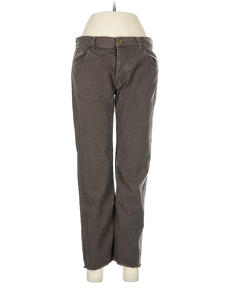 Nili Lotan 100% Cotton Brown Jeans Size 8 - photo 1