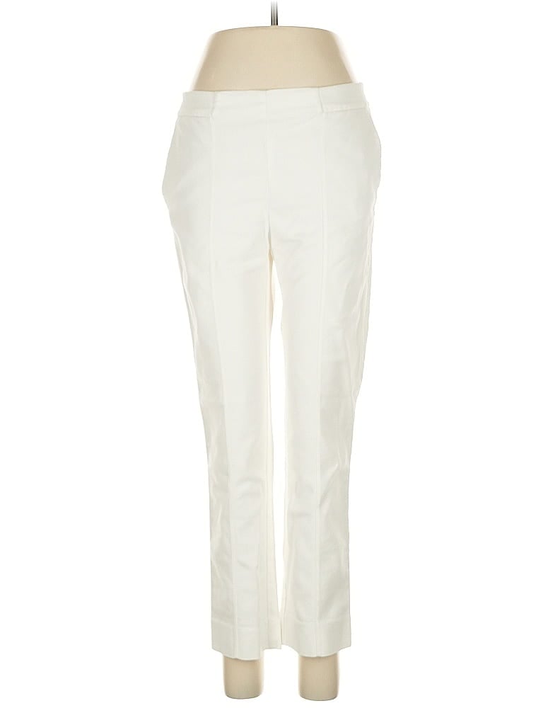 Pre-owned Jjill Casual Pants In White