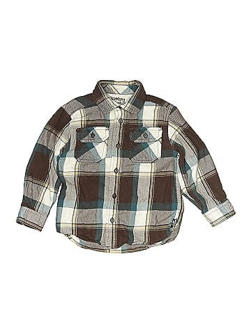 OshKosh B'gosh Long Sleeve Button-Down Shirt (view 1)