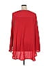 Jennifer Lopez 100% Polyester Red Long Sleeve Blouse Size 1X - photo 2