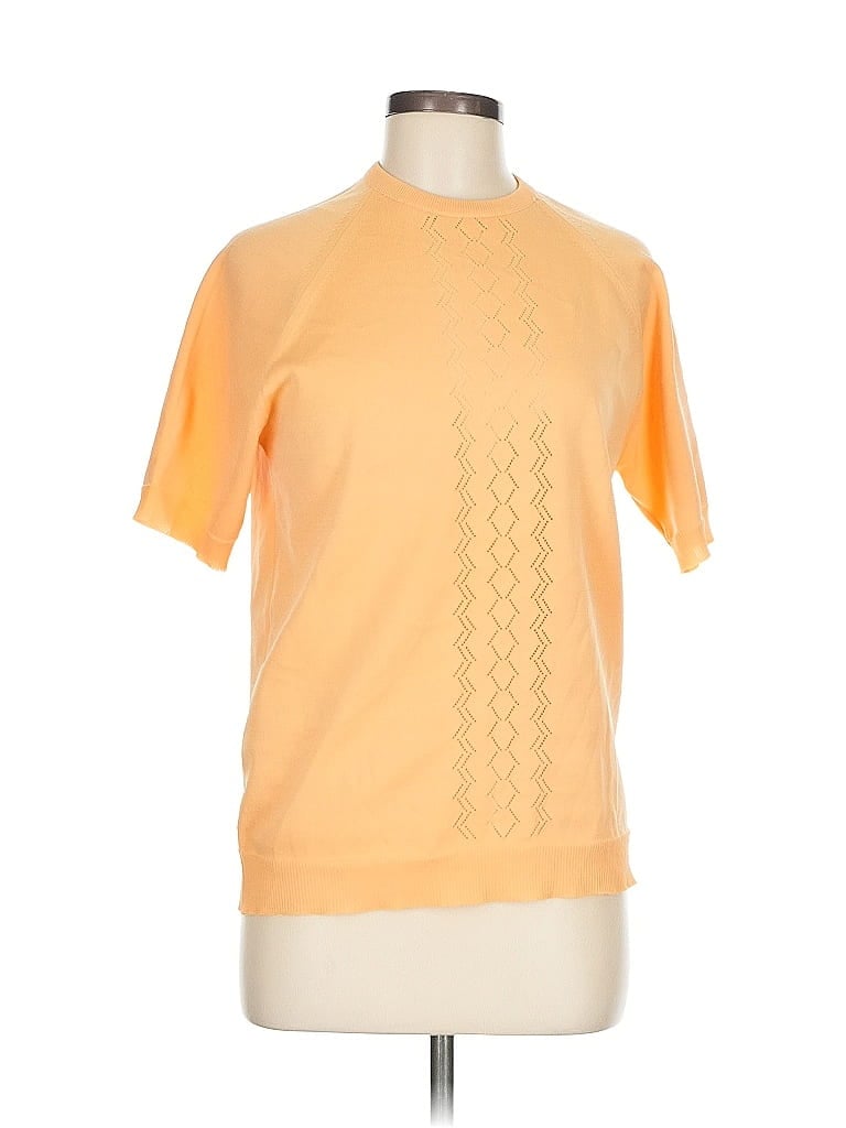 Pre-owned Assorted Brands Pullover Sweater In Orange