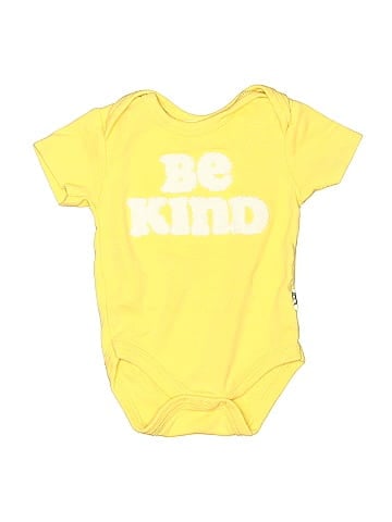Rabbit Bear Short Sleeve Onesie (view 1)