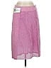 Co & Eddy 100% Suede Pink Pink Suede Skirt with Perforations Size 4 - photo 1