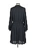 Ann Taylor LOFT Outlet 100% Polyester Solid Black Casual Dress Size 12 - photo 2