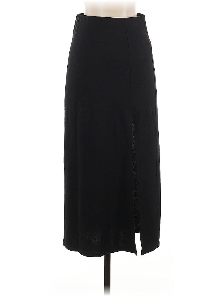 FILA Solid Black Casual Skirt Size S - photo 1