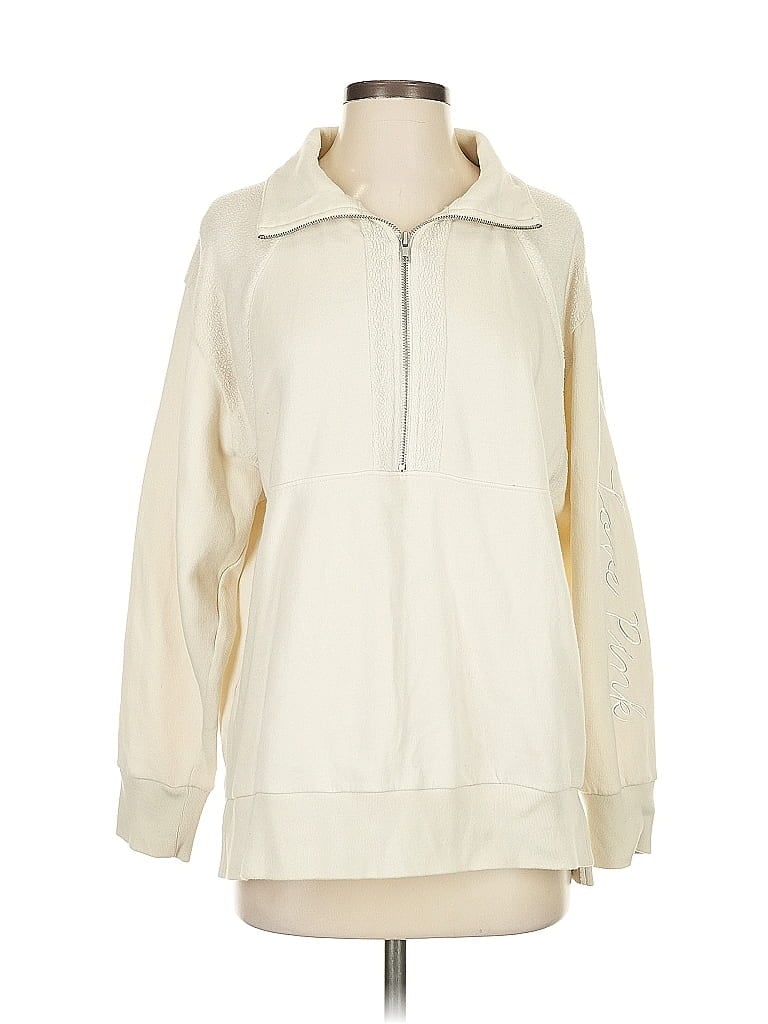 Victoria's Secret Pink Ivory Sweatshirt Size S - photo 1