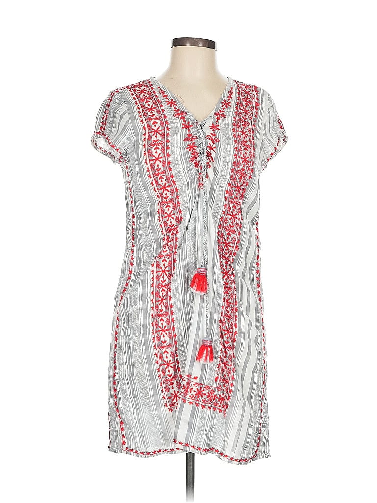 Calypso St. Barth White Casual Dress Size M - photo 1