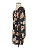All in Favor 100% Polyester Floral Black Casual Dress Size S - photo 5