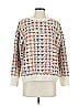 Mystree 100% Acrylic Tweed White Pullover Sweater Size S - photo 1