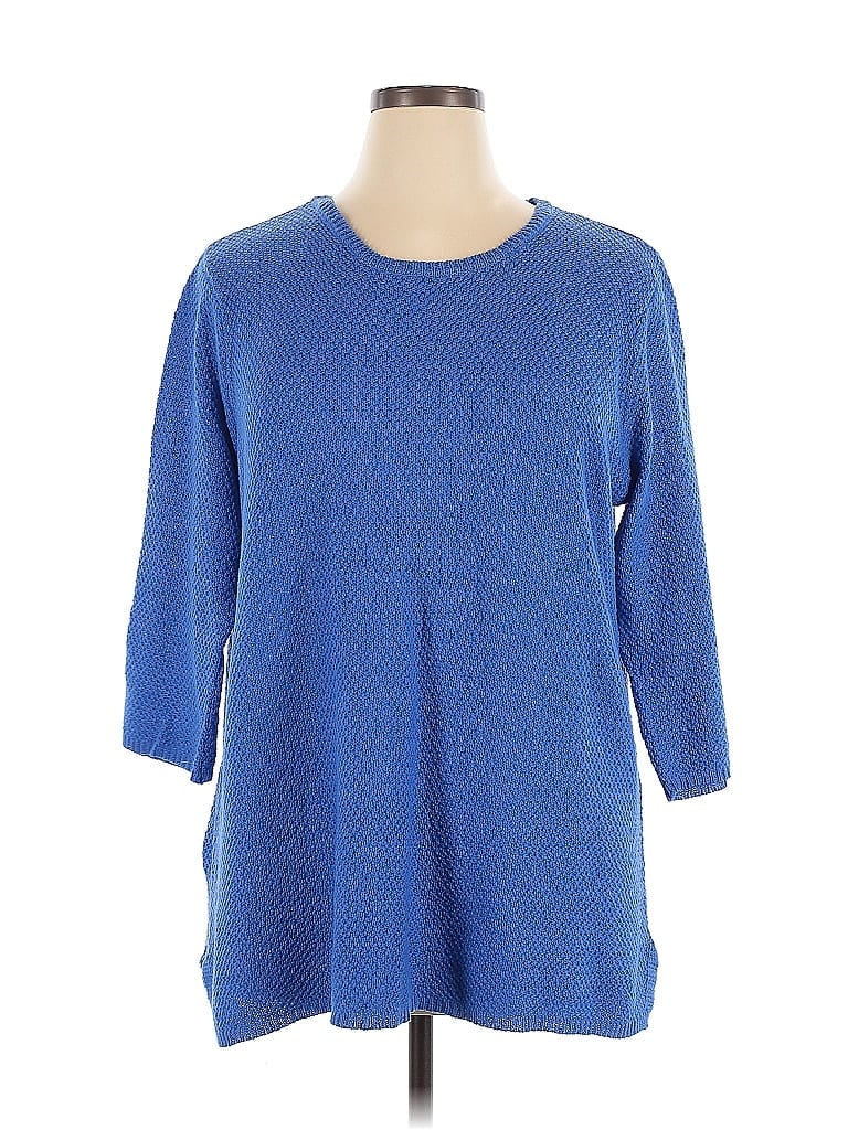 BFA Classics Blue Pullover Sweater Size XL - photo 1
