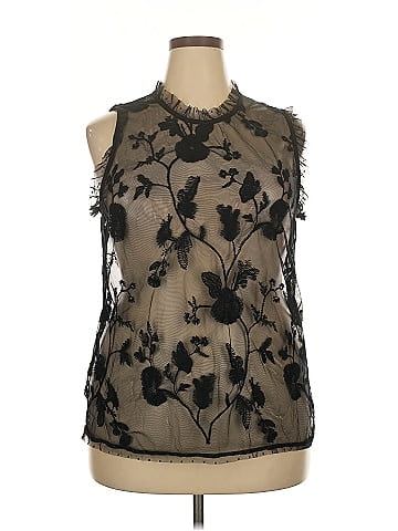 Who What Wear Sleeveless T-Shirt (view 1)
