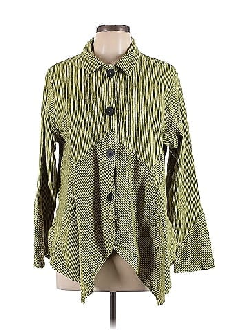 Assorted Brands 3/4 Sleeve Button-Down Shirt (view 1)