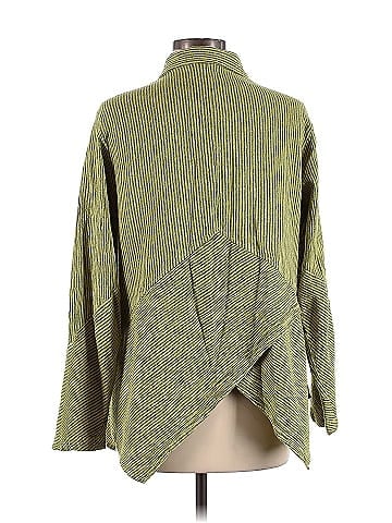 Assorted Brands 3/4 Sleeve Button-Down Shirt (view 2)