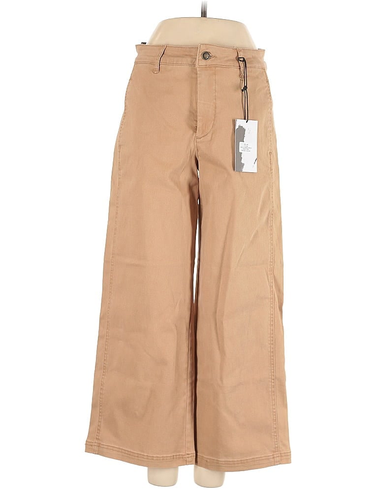 STUDIO BLUE Tan Khakis Size 26 waist - photo 1