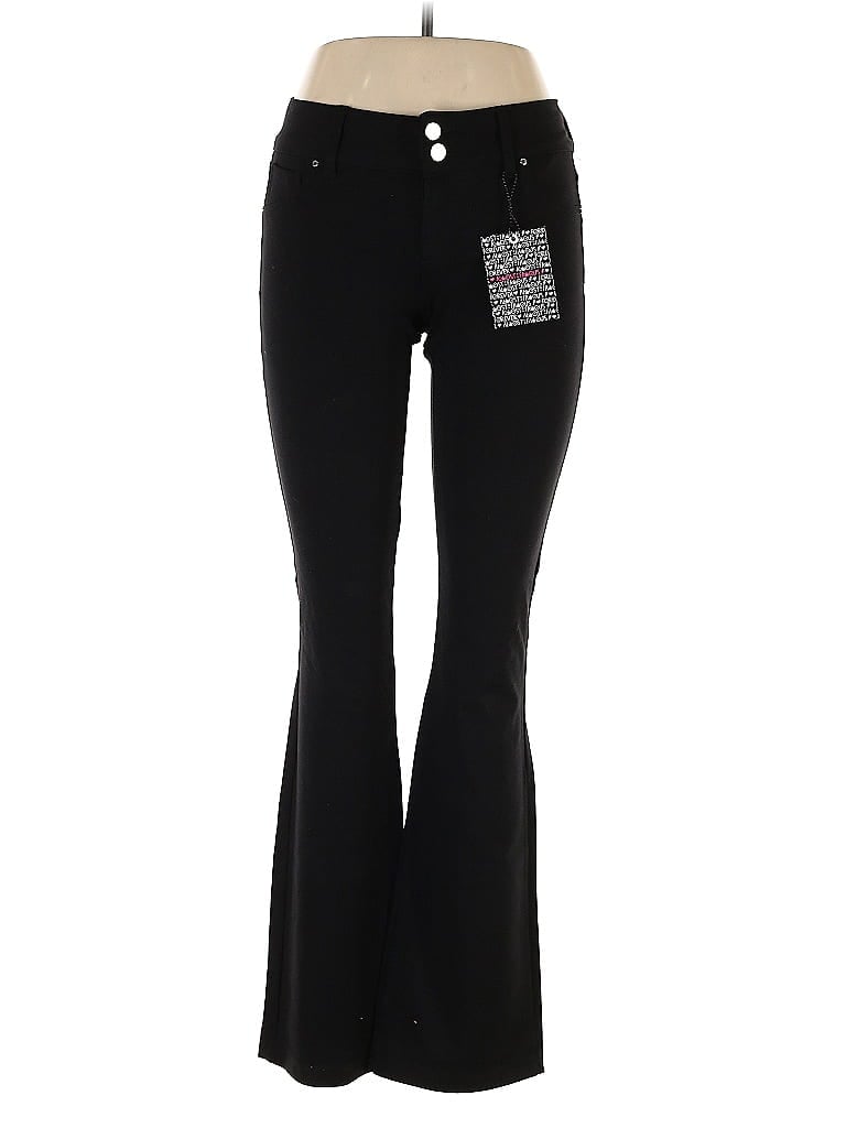 Almost Famous Black Casual Pants Size 6 - photo 1