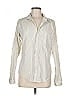 Frank & Eileen 100% Cotton Stripes Ivory Long Sleeve Button-Down Shirt Size M - photo 1