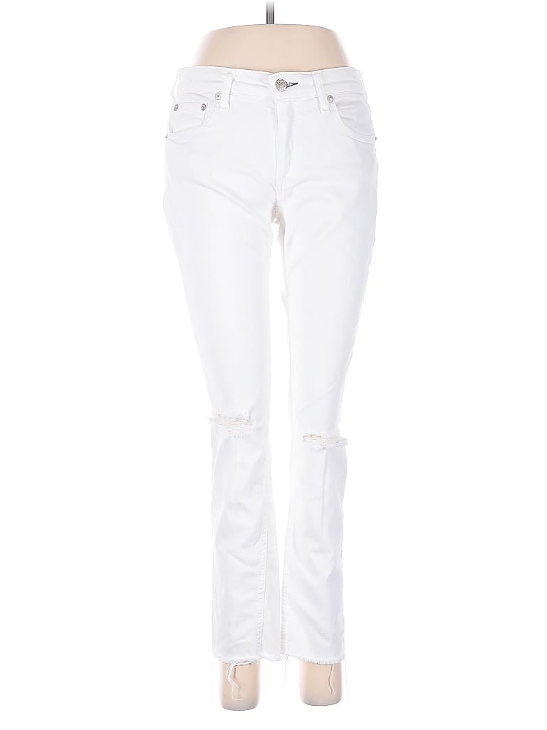 Pre-owned Rag & Bone Jeans In White