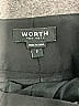 Worth New York Solid Black Wool Pants Size 2 - photo 3