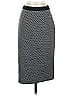 Classiques Entier Chevron-herringbone Gray Black Casual Skirt Size 0 - photo 1