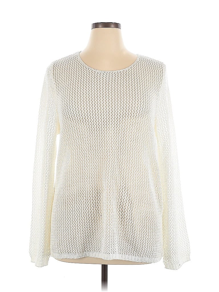 BFA Classics 100% Acrylic Ivory Pullover Sweater Size XL - photo 1