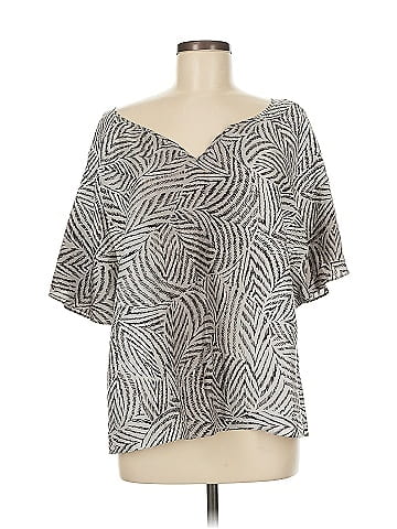 Banana Republic Short Sleeve Silk Top (view 1)