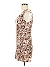 LOGO by Lori Goldstein Animal Print Brown Casual Dress Size S - photo 5