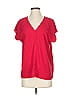 Assorted Brands 100% Polyester Red Short Sleeve T-Shirt Size S - photo 1