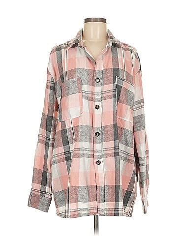 Bibi Long Sleeve Button-Down Shirt (view 1)
