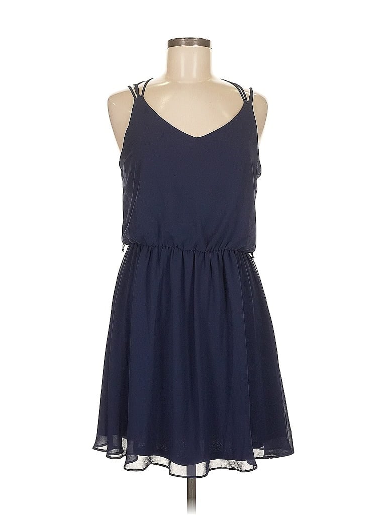 Pre-owned By & By Casual Dress In Blue