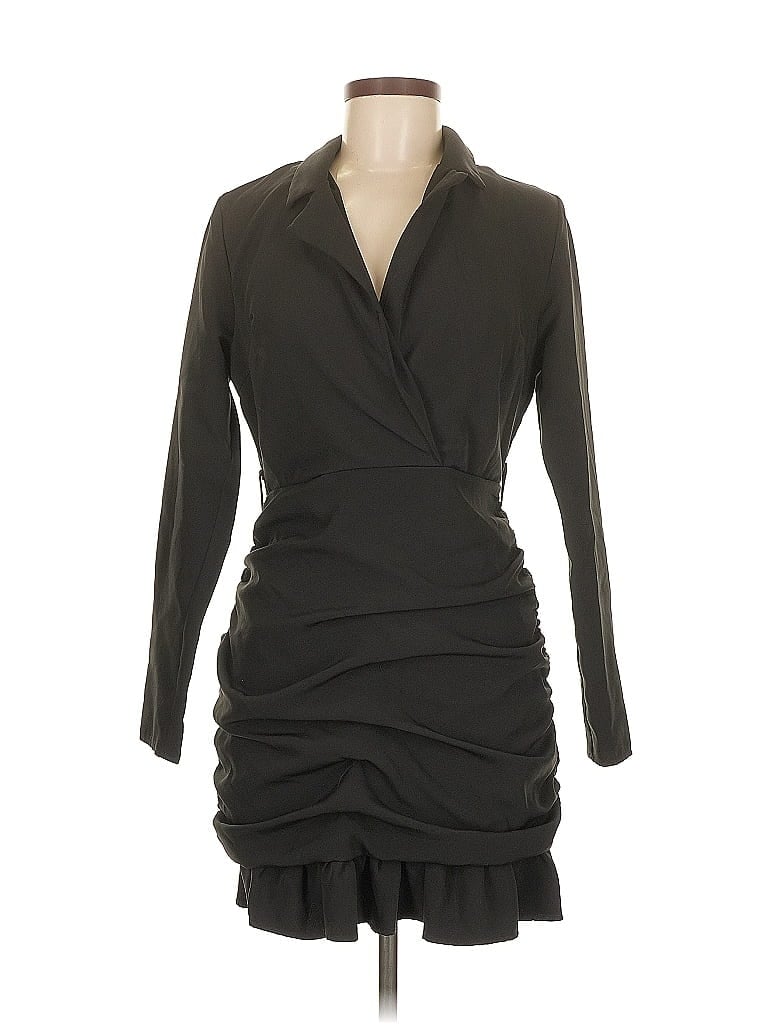 Pre-owned Missguided Cocktail Dress In Black