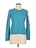 Arden B. 100% Baby Alpaca Teal Blue Wool Pullover Sweater Size M - photo 1