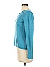Arden B. 100% Baby Alpaca Teal Blue Wool Pullover Sweater Size M - photo 5