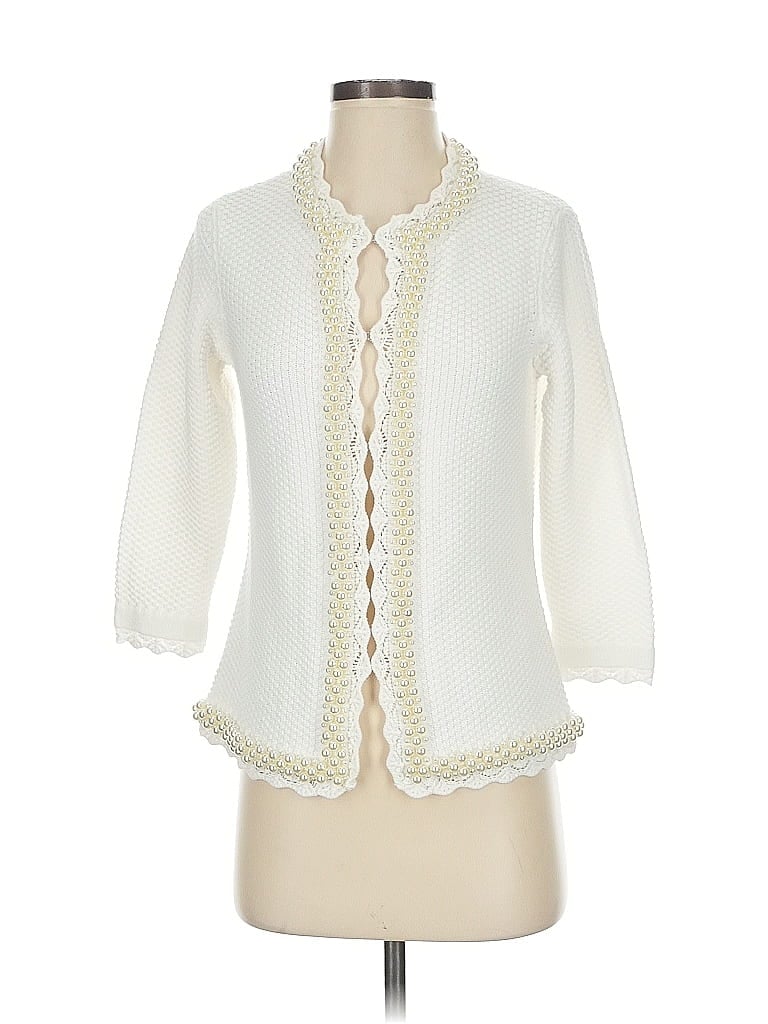 Pre-owned Boston Proper Blazer Jacket In White