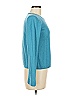 Arden B. 100% Baby Alpaca Teal Blue Wool Pullover Sweater Size M - photo 4