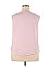 Ambiance Pink Sleeveless Blouse Size 2X - photo 2