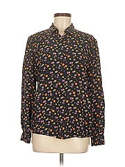 Paris Atelier & Other Stories Long Sleeve Silk Top