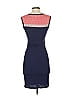 Weston Color Block Blue Cocktail Dress Size XS - photo 2